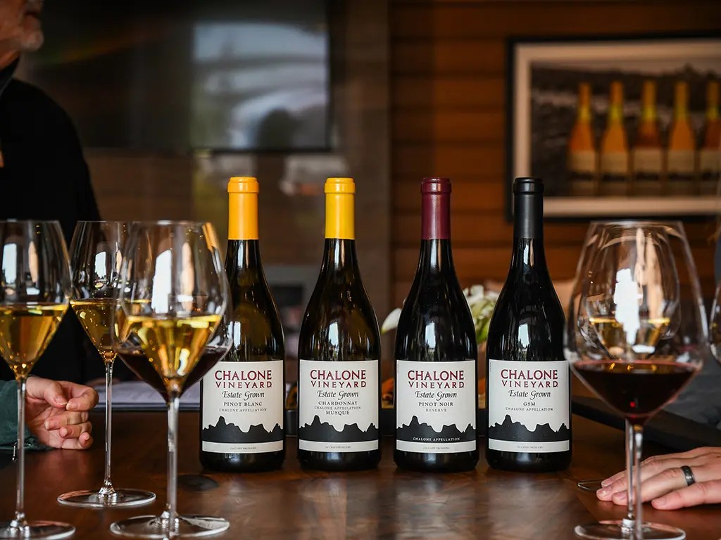 chalone experience winemaker selection flight