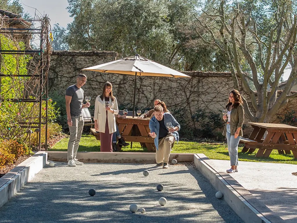 Bocce, Bordeaux & Burgundy Large Group Experience