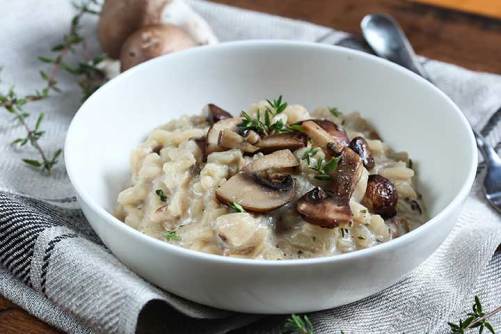 mushroom risotto ffw