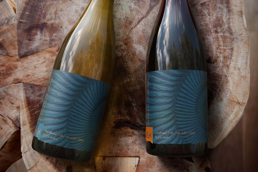 RLH 2021 Block Series Pinot Noir and Chardonnay Beauty Shot