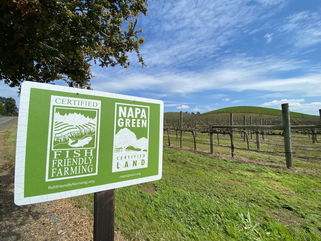 Silverado Vineyard Napa Green Fish Friendly Farming